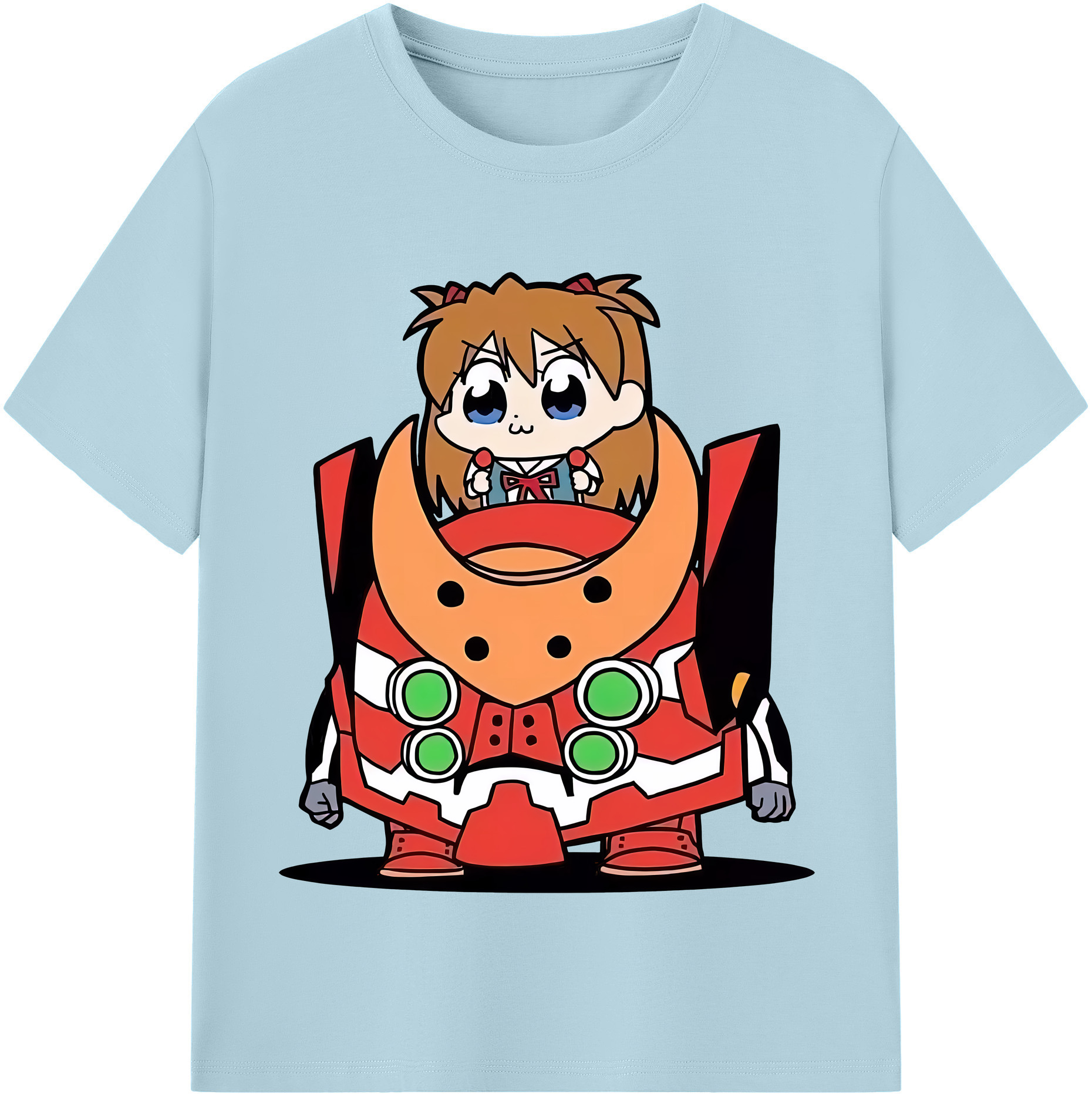 （画像用） EVA 新世紀エヴァンゲリオン 綿100％半袖Tシャツ（フロントプリント）